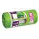 Saci Menajeri Luxia 35L cu mânere verzi, 30 buc/rola