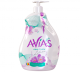 Sapun lichid cu pompita 1000 ml, Avias cu parfum de liliac