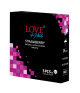 Prezervative Love Plus Strawberry, 3 bucati 